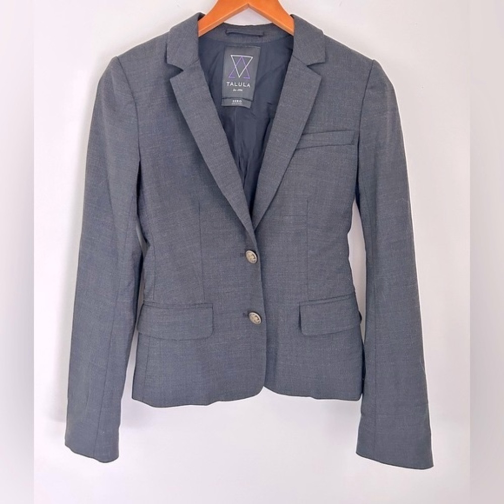 ARITZIA TALULA Grey Blazer | Size 0 - Picture 5 of 5